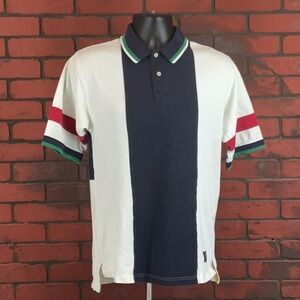 Pendleton Mens Small Vintage Striped Polo‎ Shirt – Classic Casual